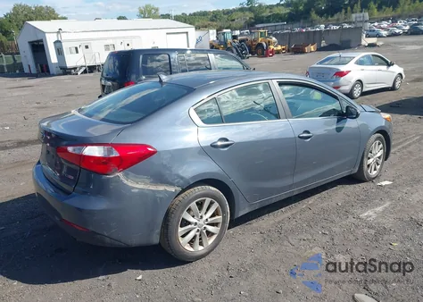 2014 Kia Forte Ex из США, поврежденный, VIN KNAFX4A86E5047154
